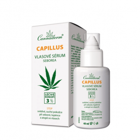 szampon przeciwłupieżowy capillus 150ml cannaderm