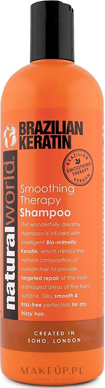 natural world brazilian keratin szampon wizaz