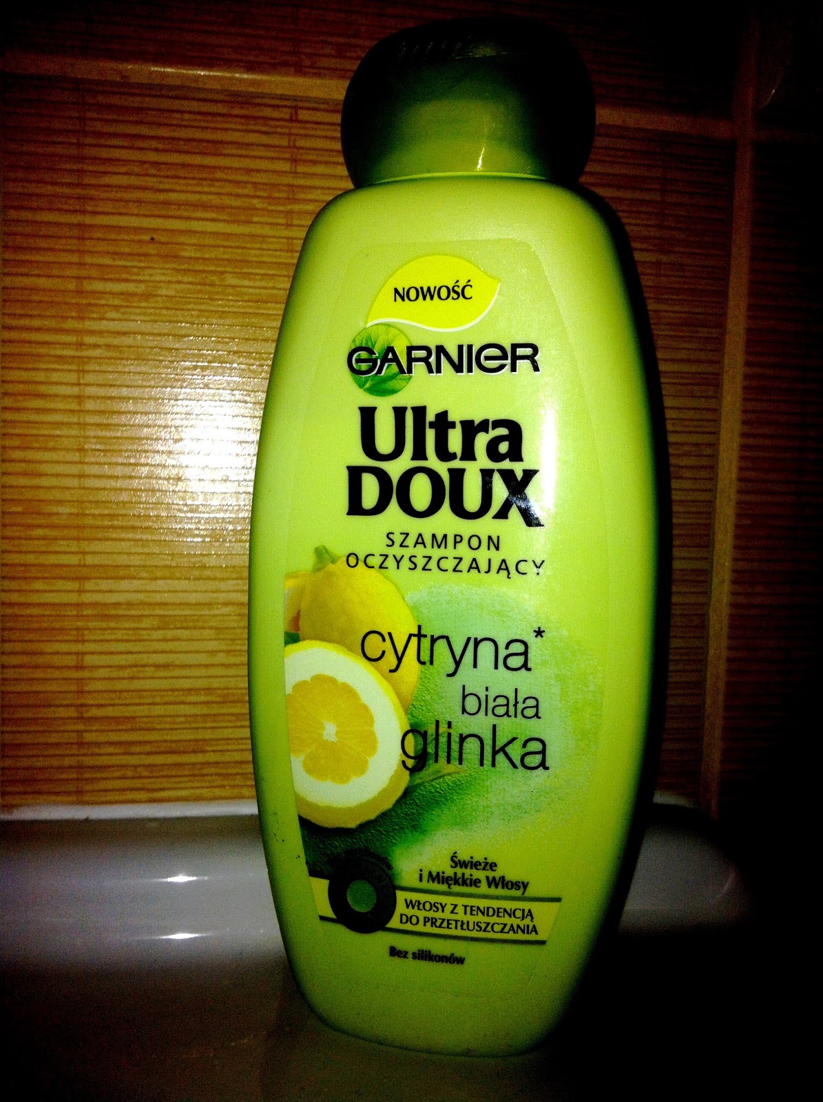 garnier szampon z glinką