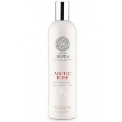 natura siberica arctic rose odbudowujący szampon do włosów 400ml