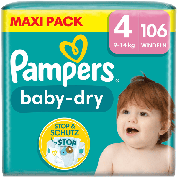 pampers baby dry 4 106 sztuk