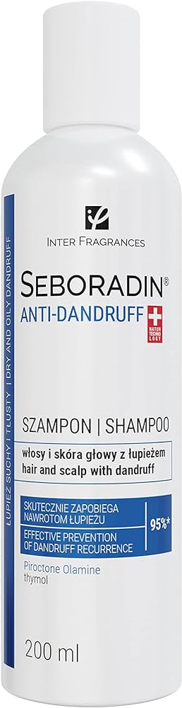 seboradin szampon do włosów i skóry głowy z łupieżem