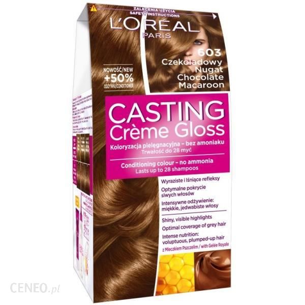 loreal casting szampon koloryzujący kolory