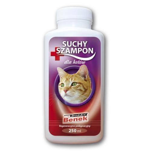 obserwuj certech suchy szampon dla kotów pimpuś 250m