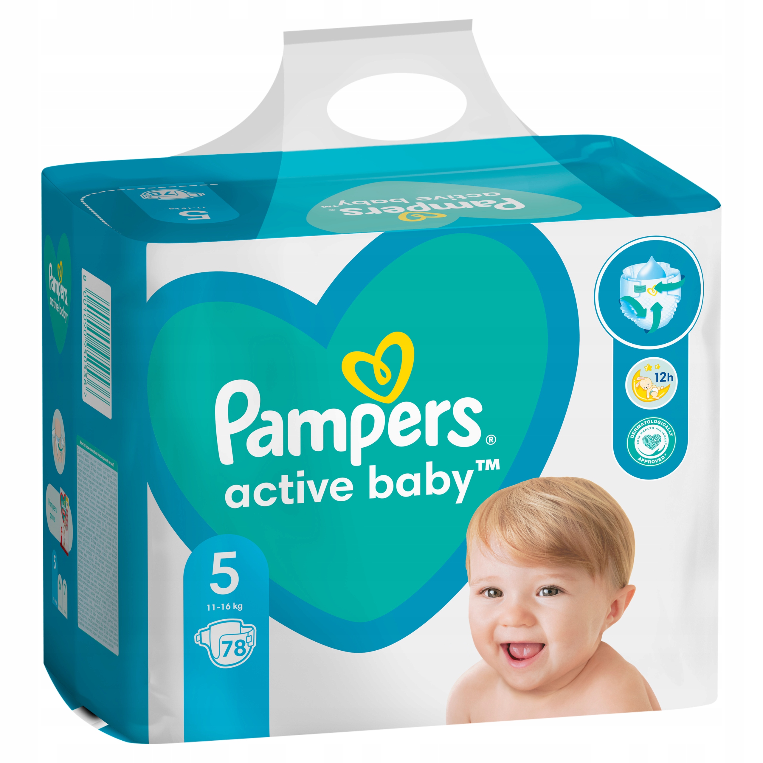 pieluchy pampers 5 78 sztuk