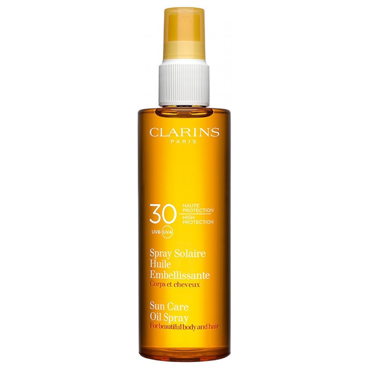 clarins olejek do włosów spf 30