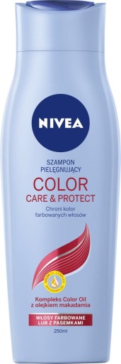 nivea color protect szampon do włosów farbowanych i z pasemkami