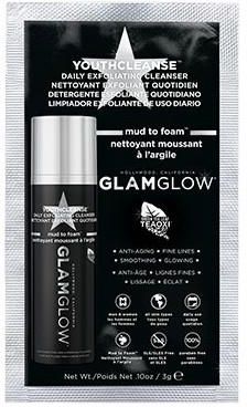 glamglow youthcleanse eksfoliująca pianka do mycia twarzy