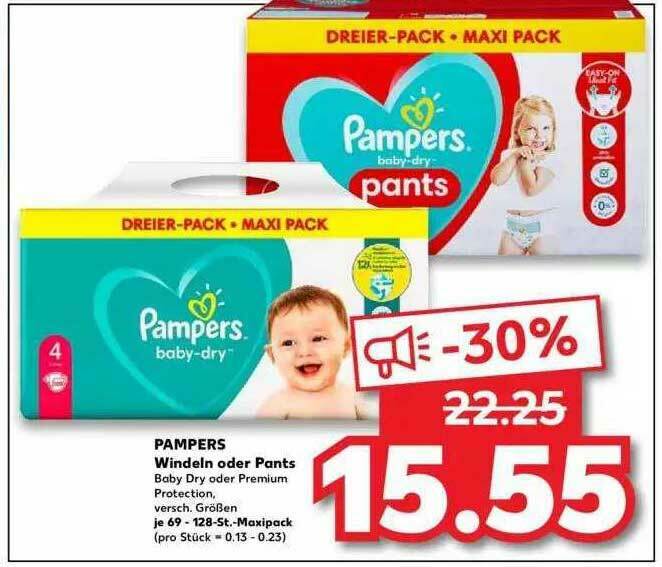 pampers pants kaufland