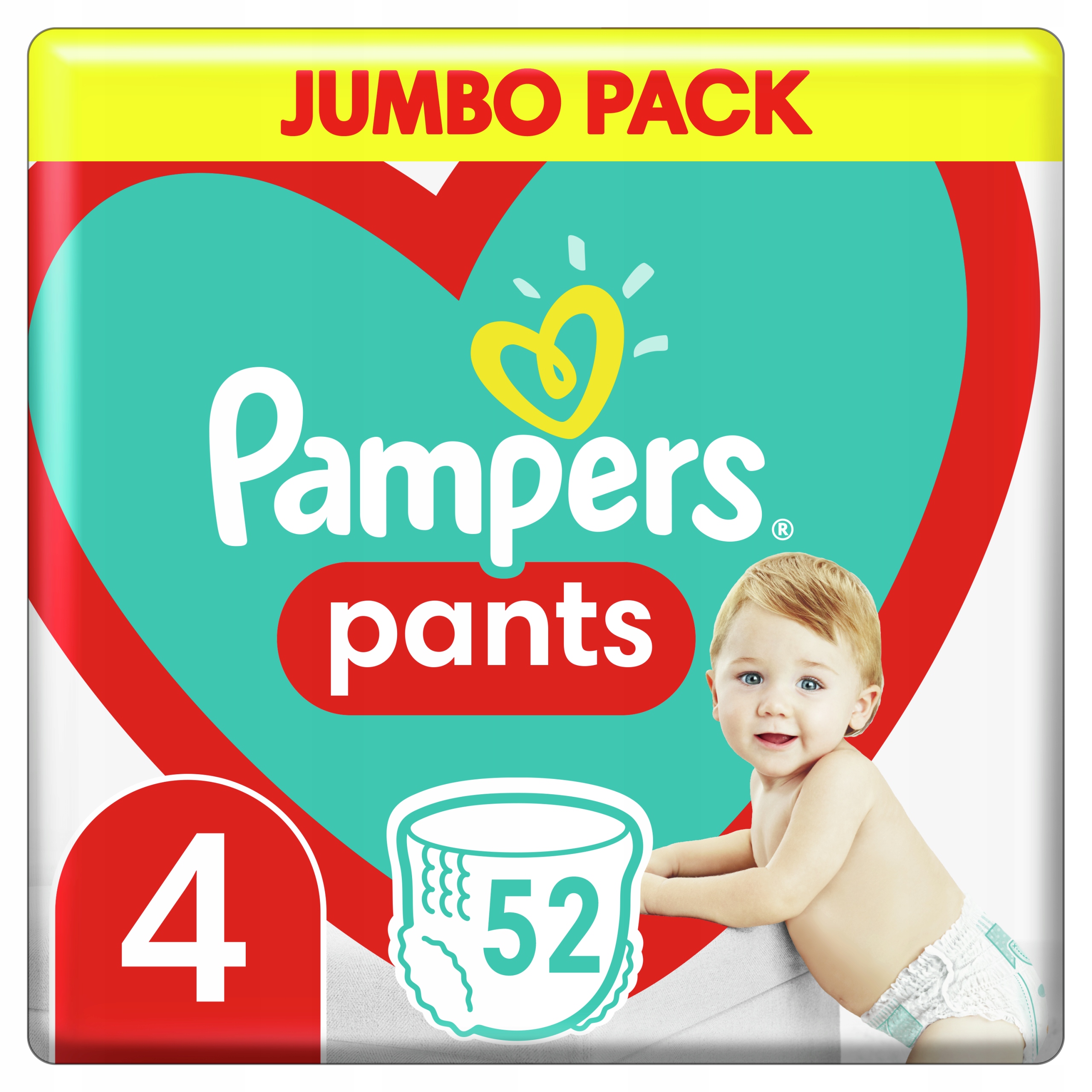 pieluchomajtki pampers mega box 4 maxi 104