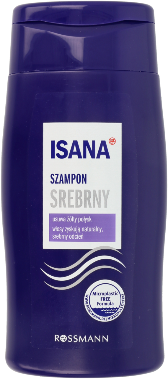 rossmann szampon niebieski isana