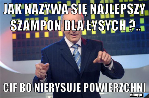 szampon dla łysych demotywatory