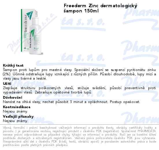 szampon freederm zinc