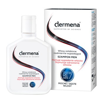 dermena hair care szampon hamujący wypadanie i stymulujący odrastanie włosów