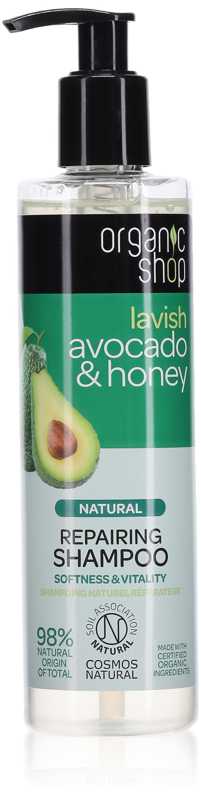 organic shop avocado & honey szampon opinie