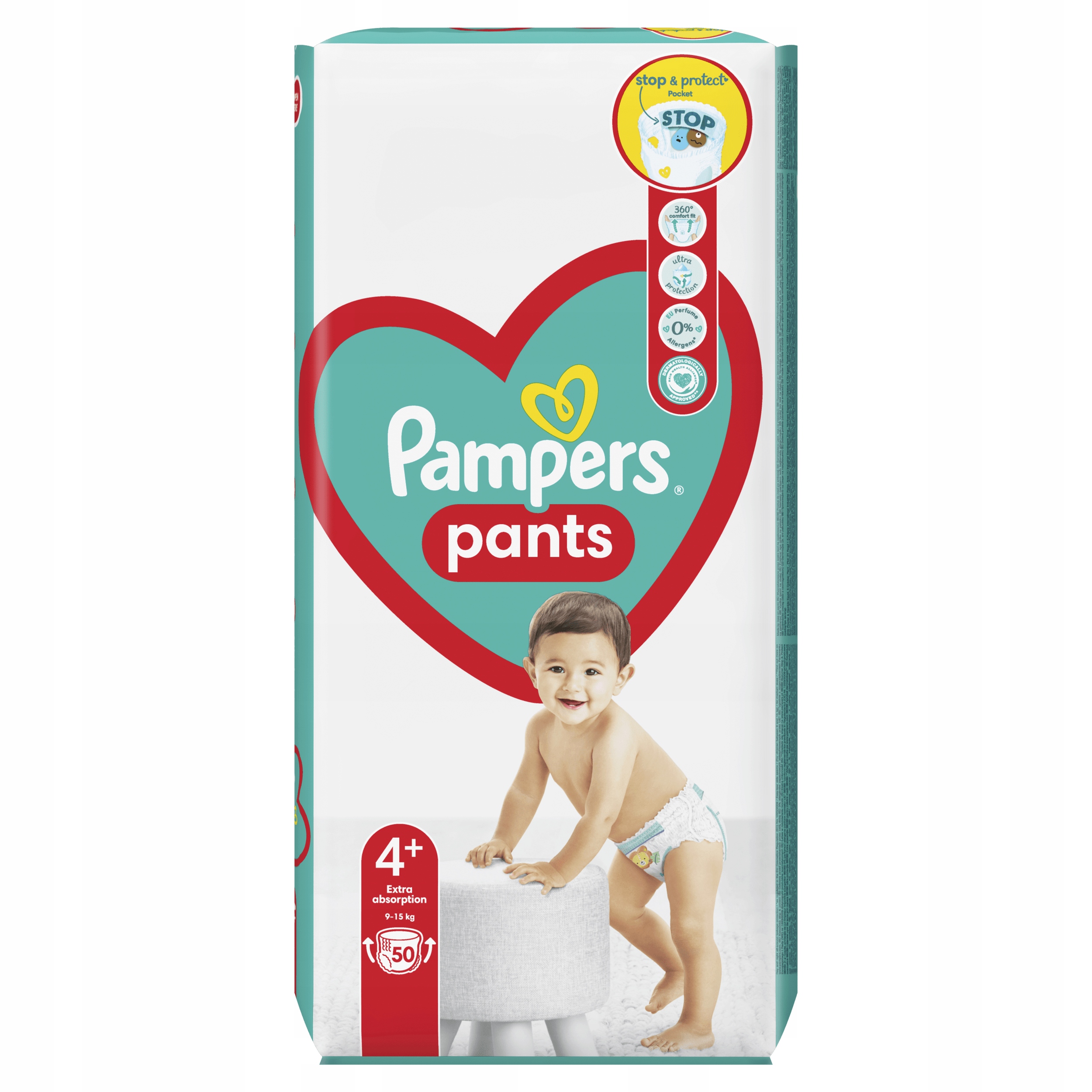 pieluchy pampers 4 plus 50 szt