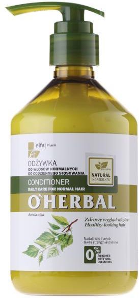 o herbal odżywka do włosów normalnych