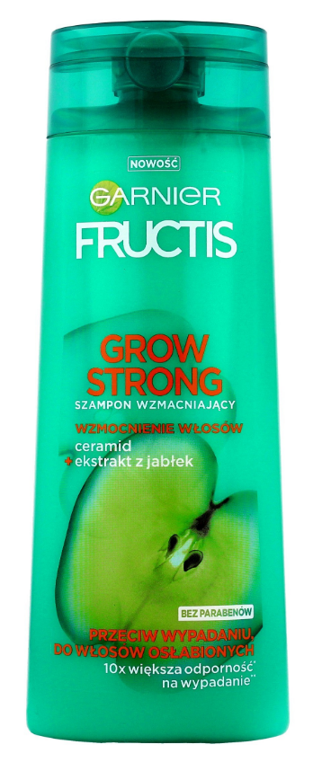 garnier fructis grow strong szampon przeciwłupieżowy wzmacniający