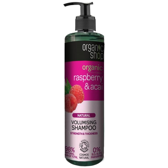 organic shop szampon raspberry