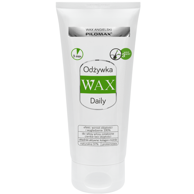 wax pilomax daily szampon do włosów cienkich bez objętości 200ml