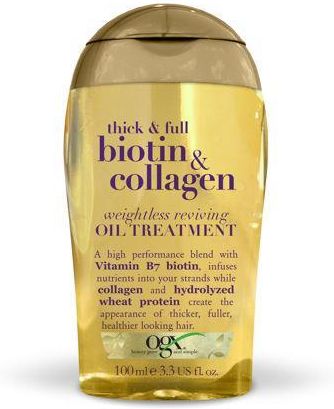 organix biotin & collagen odżywka do włosów biotyna i kolagen