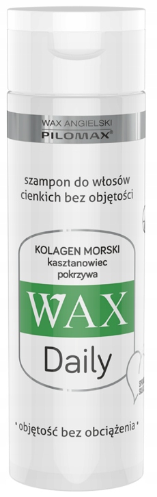 wax daily szampon pokrzywa do włosów przetłuszczających się