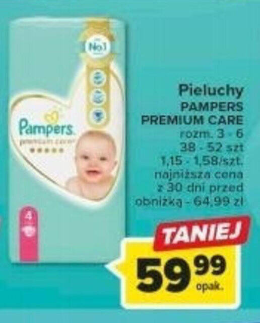 carrefour pampers premium promocja