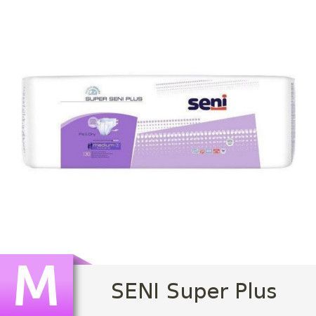 pieluchomajtki super seni air plus medium 30 sztuk