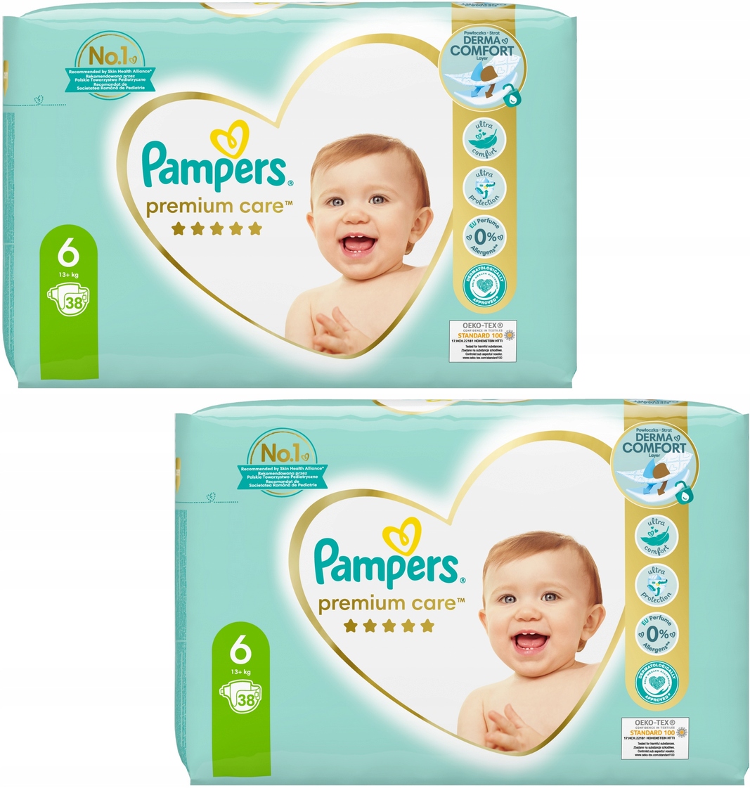 pieluszki pampers premium care 6