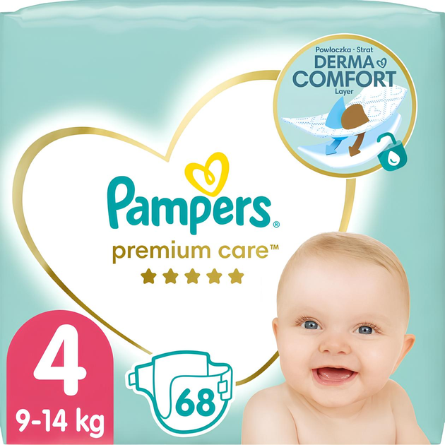 pieluszki pampers premium care rozmiar 4