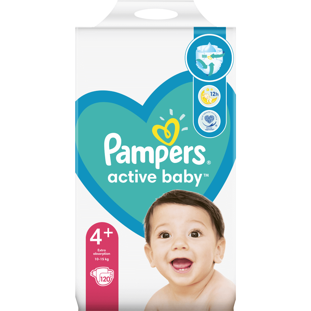 pampers active baby 4 carrefour