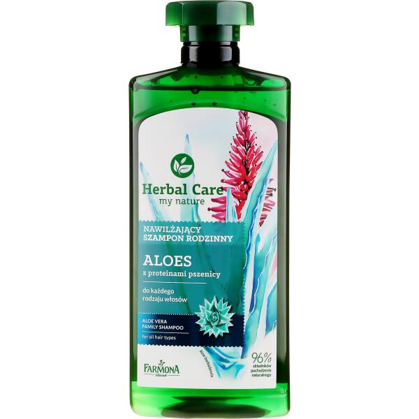 szampon herbal care aloes z proteinami pszenicy opinie