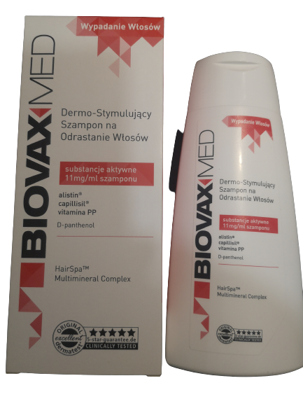 biovaxmed dermo stymulujący szampon na odrastanie włosów opinie