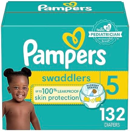 monthly paka pampers size 5