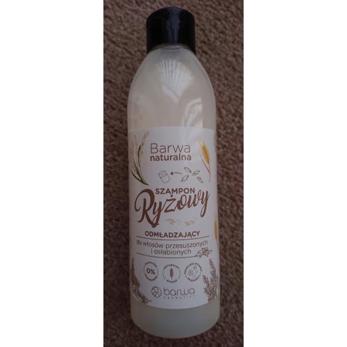 naturalna szampon do włosów ryżowy 300ml wizaz