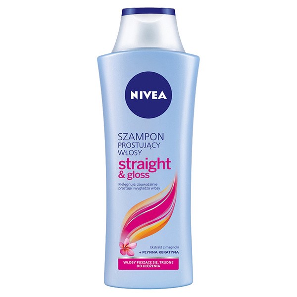 nivea straight & gloss szampon