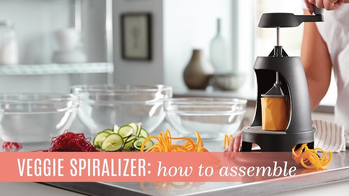 pampered chef spiralizer recipes