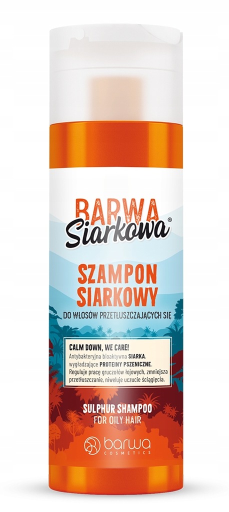 barwa siarkowa szampon siarkowy przeciwłojotokowy