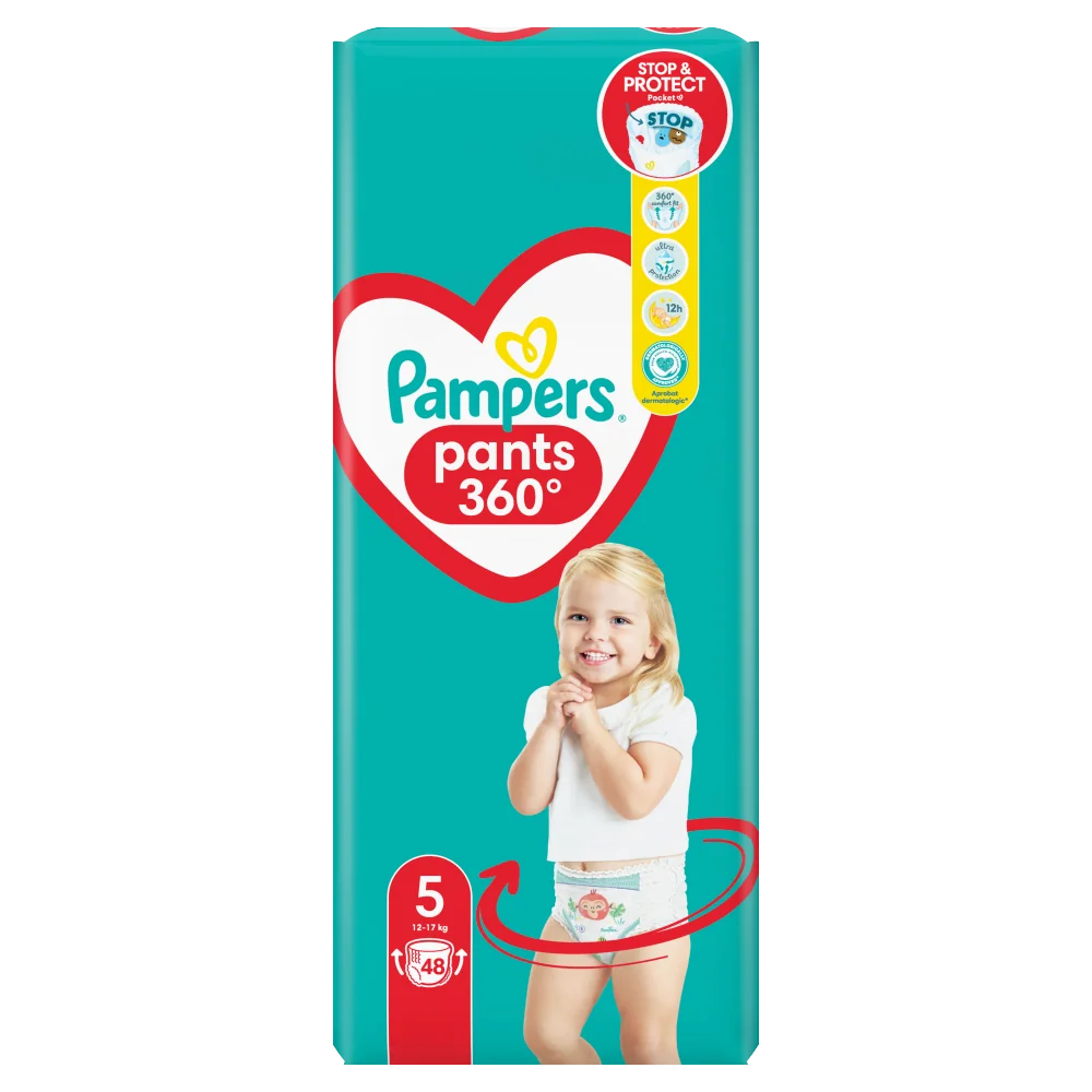 pampers pants pieluchomajtki 5 11-18 kg 48 szt