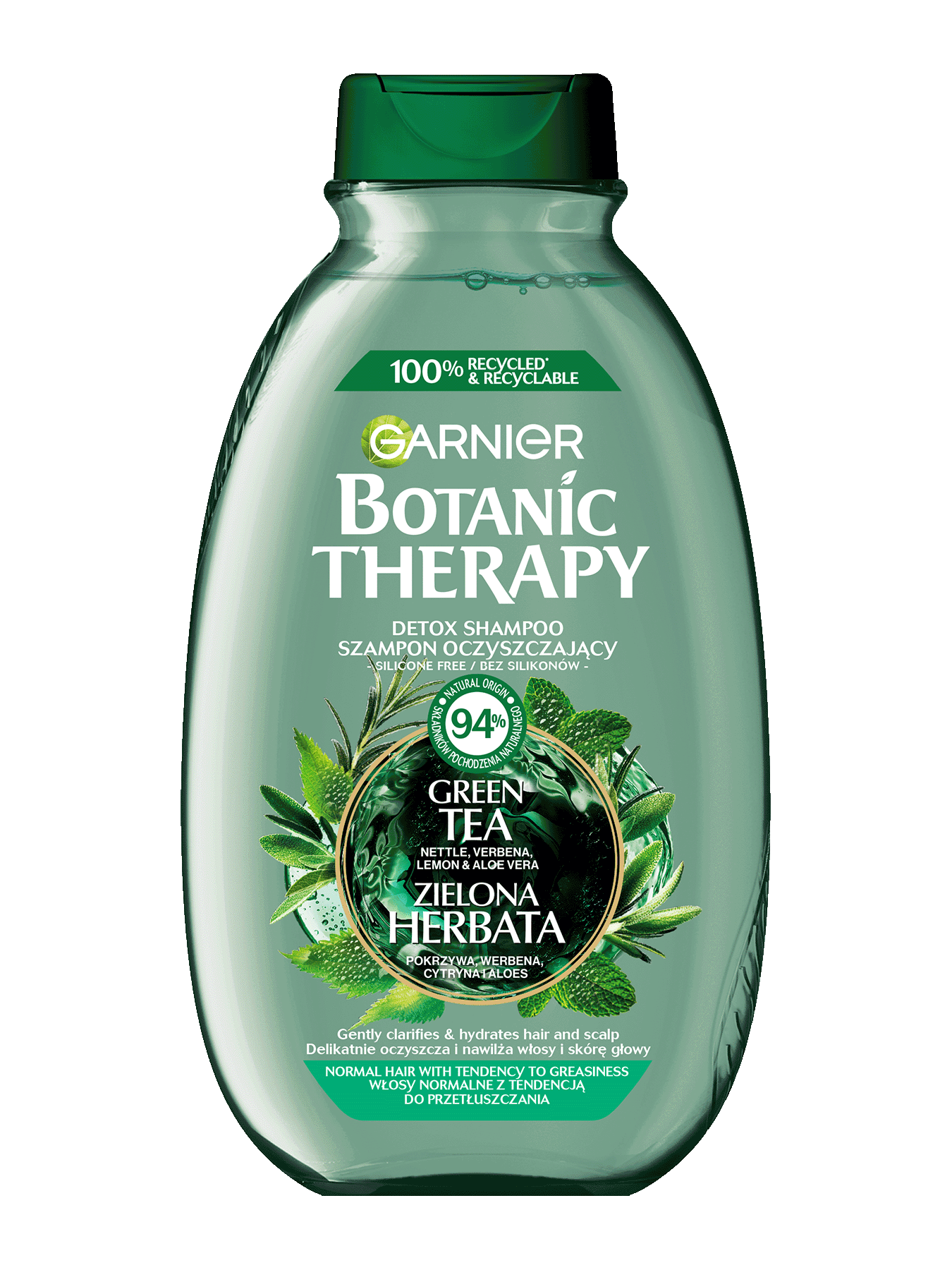 garnier botanic therapy szampon zielona herbata