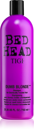 tigi bed head dumb blonde szampon odbudowa