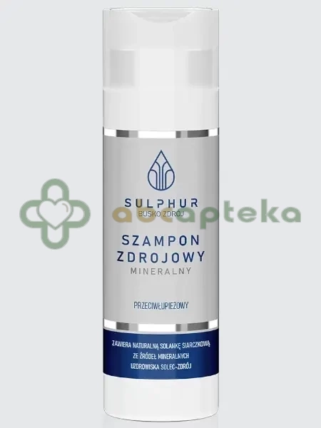 sulphur zdrój mineralny szampon leczniczy 130 ml