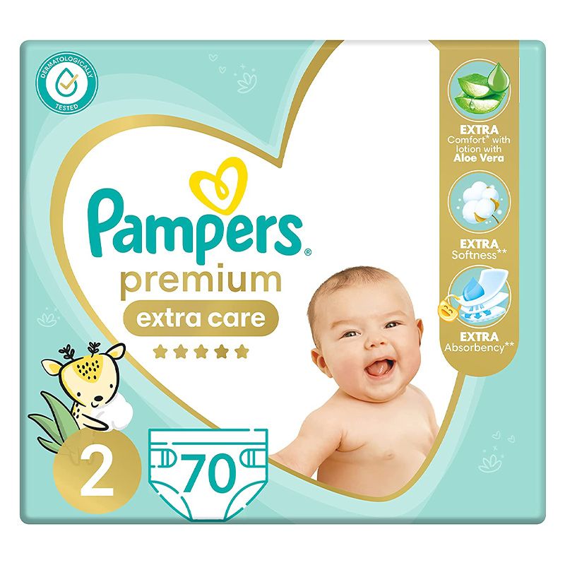 pampers premium care 2 x80 szt