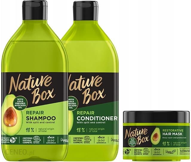 szampon nature box awokado opinie