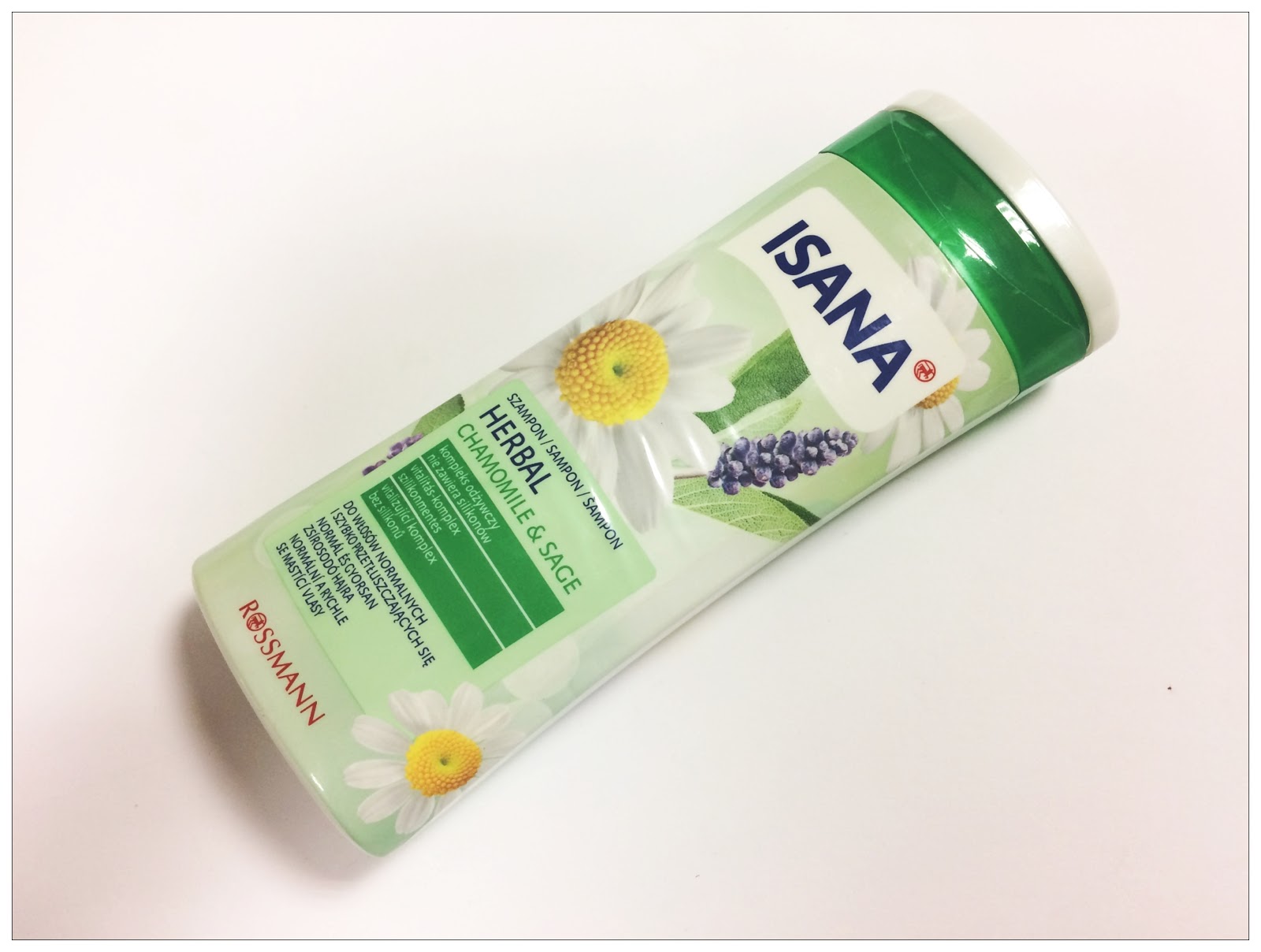 isana herbal chamomile szampon włosy