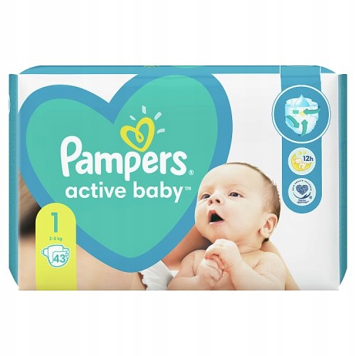 pieluchy pampers new baby 1 newborn 43 szt ceny