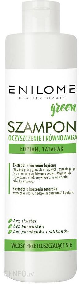 enilome healthy beauty green szampon oczyszczenie i równowaga opinie