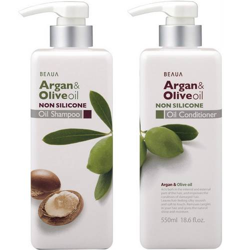 beaua argan & olive oil szampon ceneo