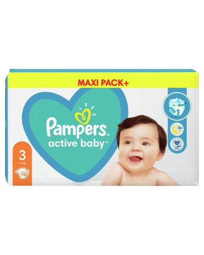 pampers active baby 3 70