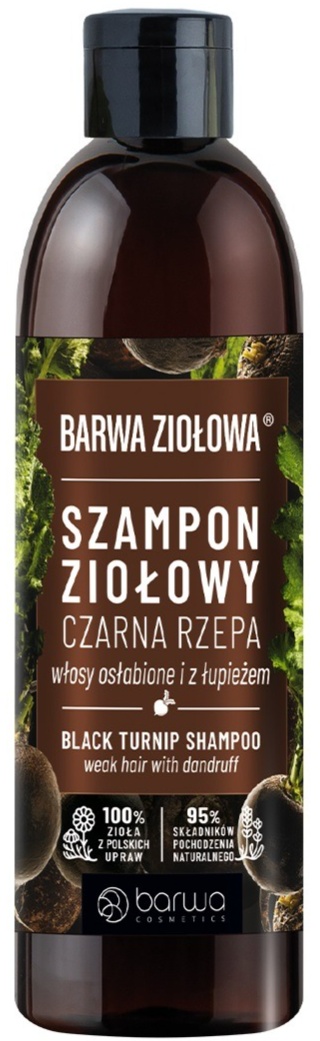 czarna rzepa włosy szampon